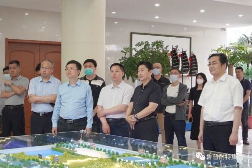 国家知识产权局走进鲁普耐特集团实地参观走访